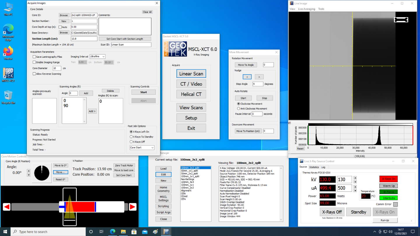 Geotek XCT Software