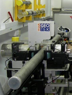 Hydrate core MSCL logging