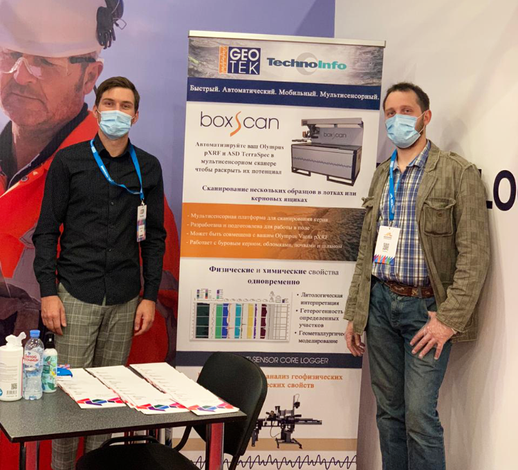 Geotek at MINEX 2020 Technoinfo Represent us